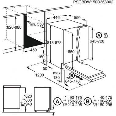 Встраиваемая посудомоечная машина Zanussi ZSLN 2321