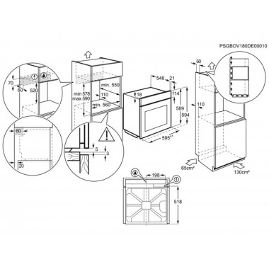 Газовый духовой шкаф Zanussi ZOG 511211 X