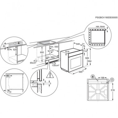 Газовый духовой шкаф Zanussi ZOG 521317 X