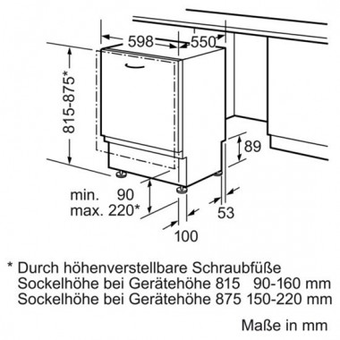 Встраиваемая посудомоечная машина Bosch SMV 69U60