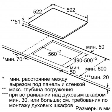 Электрическая варочная панель Siemens EH611BC17E