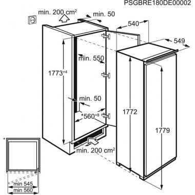 Встраиваемый морозильник Electrolux EUN 2244 AOW