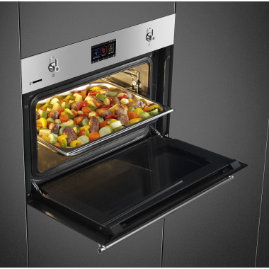 Электрический духовой шкаф Smeg SF4303WVCPX