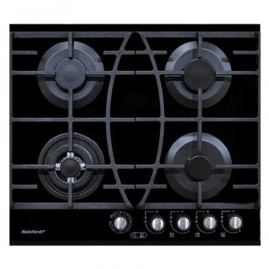 Газовая варочная панель Rainford RBН 4614 BFWТ BLACK
