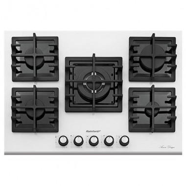 Газовая варочная панель Rainford RBН 4755 BFW WHITE