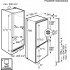 Встраиваемый холодильник Electrolux ENG 7854