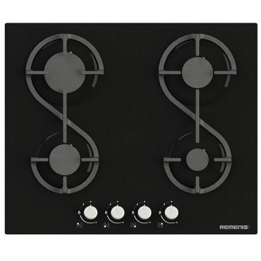Газовая варочная панель Remenis REM-2154 black