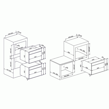 Электрический духовой шкаф Smeg SF4750VCOT