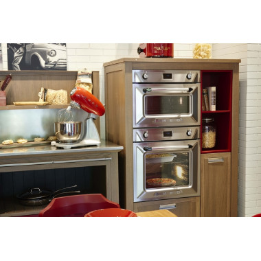 Электрический духовой шкаф Smeg SF4920MCX
