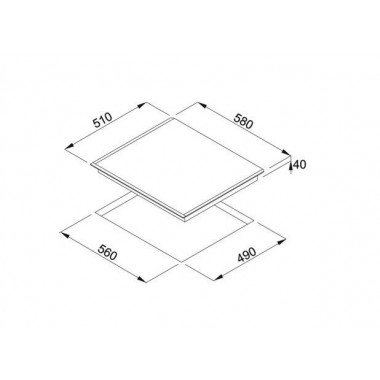 Электрическая варочная панель FRANKE FHC 604 4C T BP WH