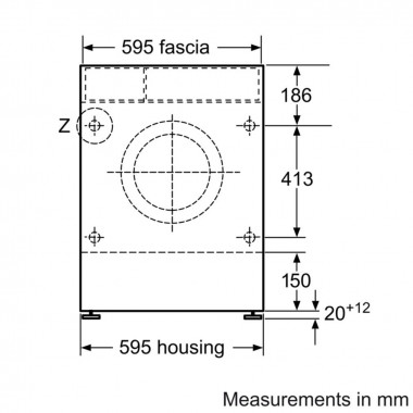 Встраиваемая стиральная машина Bosch WKD 28540 OE