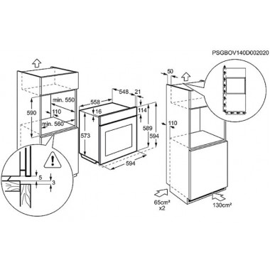 Газовый духовой шкаф Electrolux EOG 91102 AK