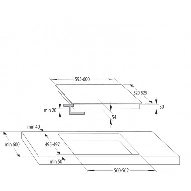 Индукционная варочная панель Gorenje GIT 641 XC