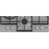 Газовая варочная панель Gorenje GGW 6 DX