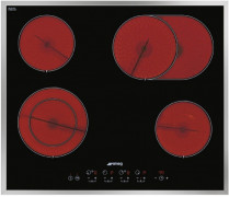 Электрическая варочная панель Smeg SE2664CX2
