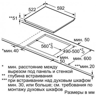 Индукционная варочная панель Bosch PUE611BB1E