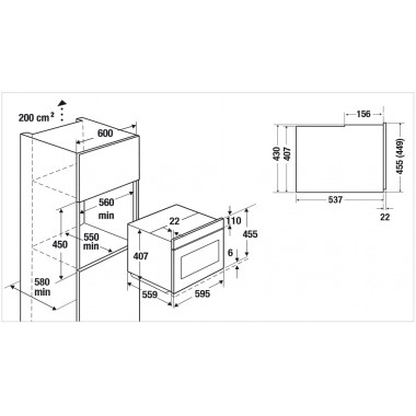 Электрический духовой шкаф Kuppersbusch CBM 6330.0 S3 Design Silver