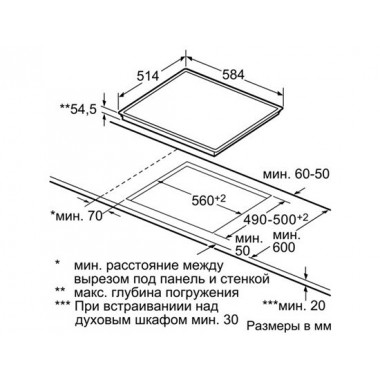 Электрическая варочная панель Bosch PIC645F17E