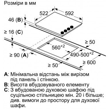 Электрическая варочная панель Bosch PKE 652 CA1E