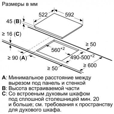 Электрическая варочная панель Bosch PKN651FP1E