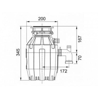 Измельчитель пищевых отходов Franke Turbo Elite TE-50 (134.0535.229)