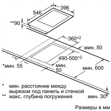 Электрическая варочная панель NEFF N74TD00N0