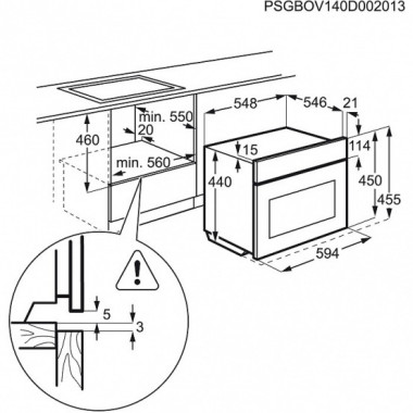 Электрический духовой шкаф Electrolux EVY 0946 BAX