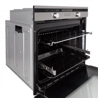 Электрический духовой шкаф Exiteq EXO-403 black/inox