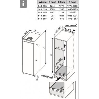Встраиваемый морозильник Asko FN31842I