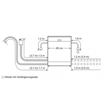 Встраиваемая посудомоечная машина Bosch SMI88US36E