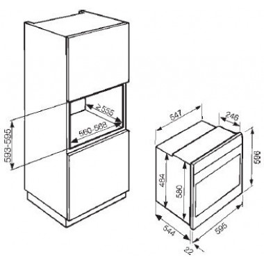 Электрический духовой шкаф Miele H4140B