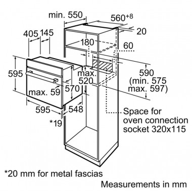 Электрический духовой шкаф Bosch HBA23B120R